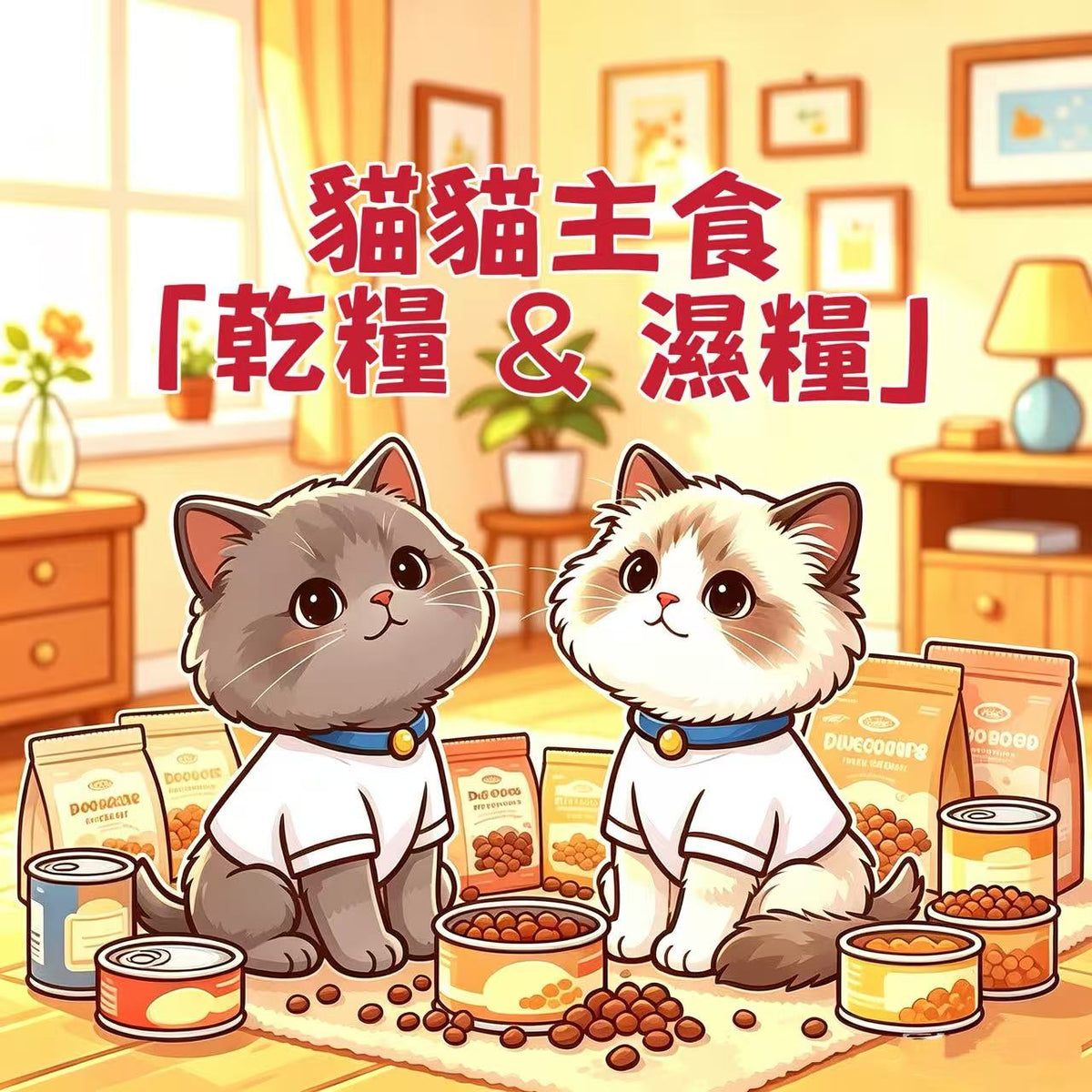 貓主食【乾&濕糧】