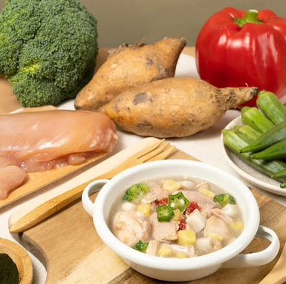 【汪喵星球】 狗狗 90% 鮮肉主食餐包 150g | 狗常溫鮮食餐包 濕食補水單包 $25