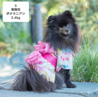 【日本品牌 IDOG & ICAT直送】MOSCAPE 專利防蚊華麗腰帶狗狗浴衣 | 日本夏日祭典和服 (6款花色)