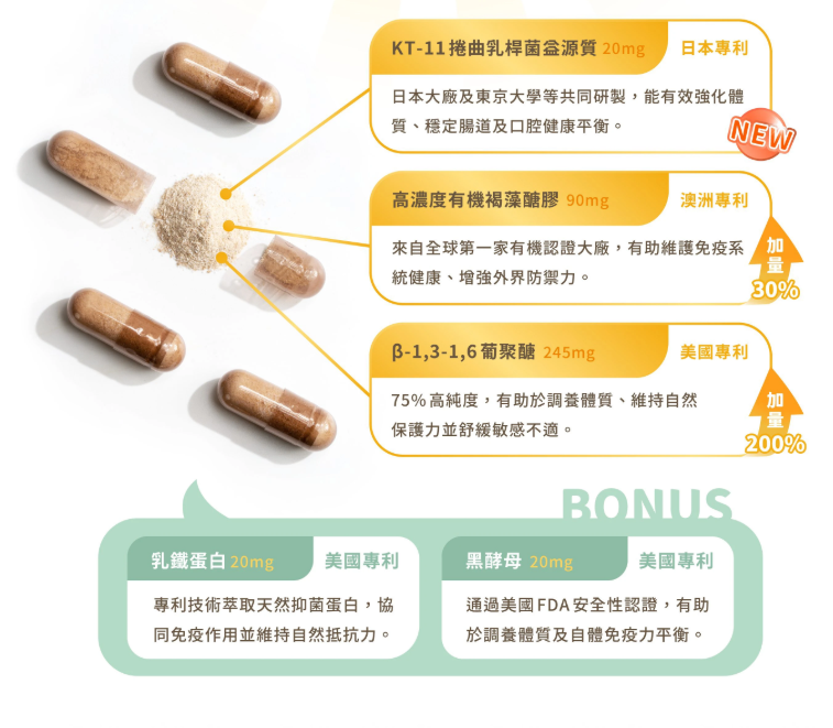 汪喵星球 免疫力健康保養粉 50粒裝（升級版）適合流鼻水·淚水·感冒症狀或增强抵抗力避免容易生病【貓狗食用】