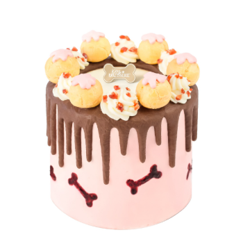 香港新鮮My Pet Patisserie (美柏斯)寵物蛋糕訂製「彩虹蛋糕 2 磅」*冷凍品 【貓狗食】