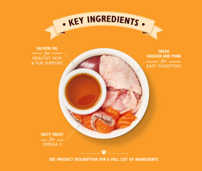 英國Lily's Kitchen 幼貓成長餐 無穀物雞肉濕糧罐85g 【貓寶寶食用】