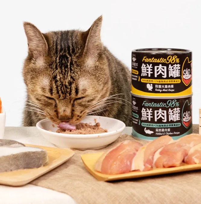 【汪喵星球】 貓用 Fantastic 98% 鮮肉無膠主食罐 80g | 貓罐頭 補水無膠貓主食罐 單罐$16