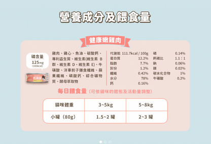 【腎臟與熟齡貓照護】汪喵星球 *貓咪低磷低蛋白無膠主食罐 (80g) | 多款口味・輕鬆補水・減輕身體負擔