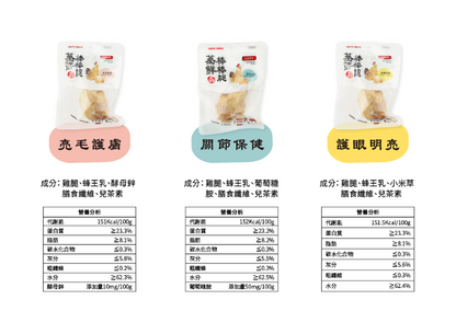 台灣【HeroMama】蒸鮮棒棒腿 | 原隻雞腿 犬貓零食 機能保健x蜂王乳特調 (單支裝)55g
