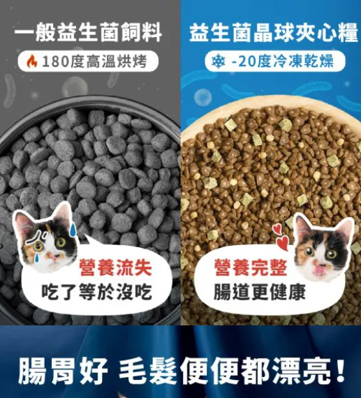 台灣【HeroMama】 益生菌晶球夾心糧 | 30億益生菌 凍乾三拼 貓咪主糧 全齡貓貓配方 400g/1.5kg/4.5kg
