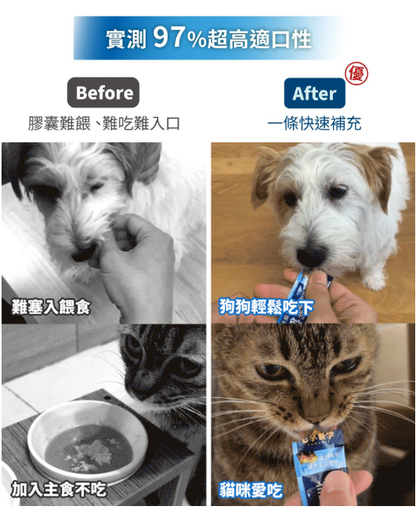台灣【毛掌醫學】護關節保健肉泥 貓狗適用 (4入/30入)｜強效潤滑、維持關節靈活、強健肌肉