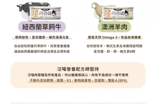 台灣【汪喵星球】98% 咬咬肉蓉主食罐 80g（4款口味｜無膠中低脂／愛咬咬貓首選）貓貓食