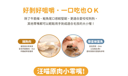 【汪喵星球】 爆蛋柳葉魚 40g | 犬貓冷凍乾燥原肉小零嘴 補鈣凍乾零食