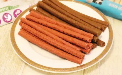 泰國No.1 天然健康JerHigh的經典肉乾條系列 (Stick & Strips)  【狗零食】軟軟易消化~輕鬆地用手掰