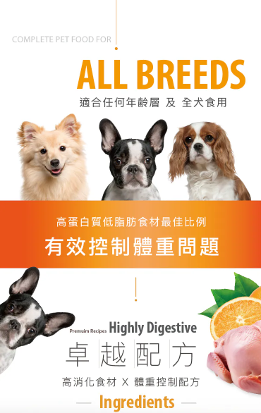 意大利Special Dog Execellence | 火雞柑橘小型成犬健體配方（迷你粒粒款）全年齡狗糧 1.5kg