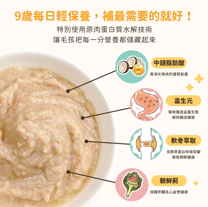 【汪喵星球】熟齡貓 95% 營養無膠主食罐 80g | 老貓罐頭 補水低磷熟齡貓主食罐 土雞/鰹魚$16｜鮭魚雞肉$18
