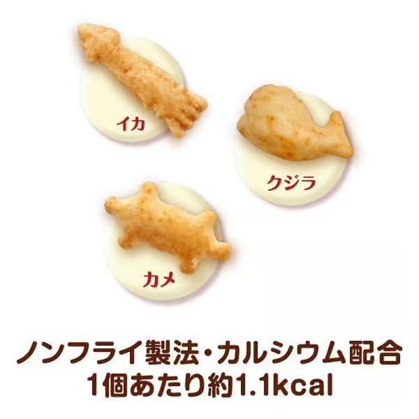 【日本嬌聯 Unicharm】Gran Deli x 森永狗狗酥脆魚仔餅 餅乾 海鮮風味 50g（非油炸小食｜含鈣護骨）