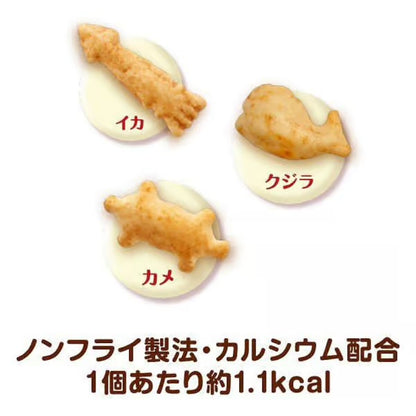 【日本嬌聯 Unicharm】Gran Deli x 森永狗狗酥脆魚仔餅 餅乾 海鮮風味 50g（非油炸小食｜含鈣護骨）