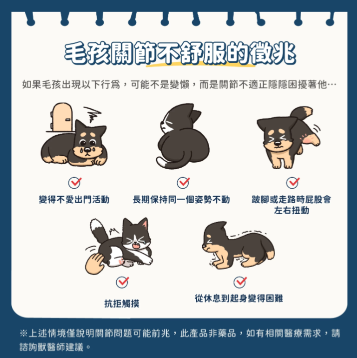 汪喵星球｜UC-II 關節保養粉（MSM 強效加強配方）35顆/120顆 裝 【進階修護，舒緩關節不適感】【貓狗保健】