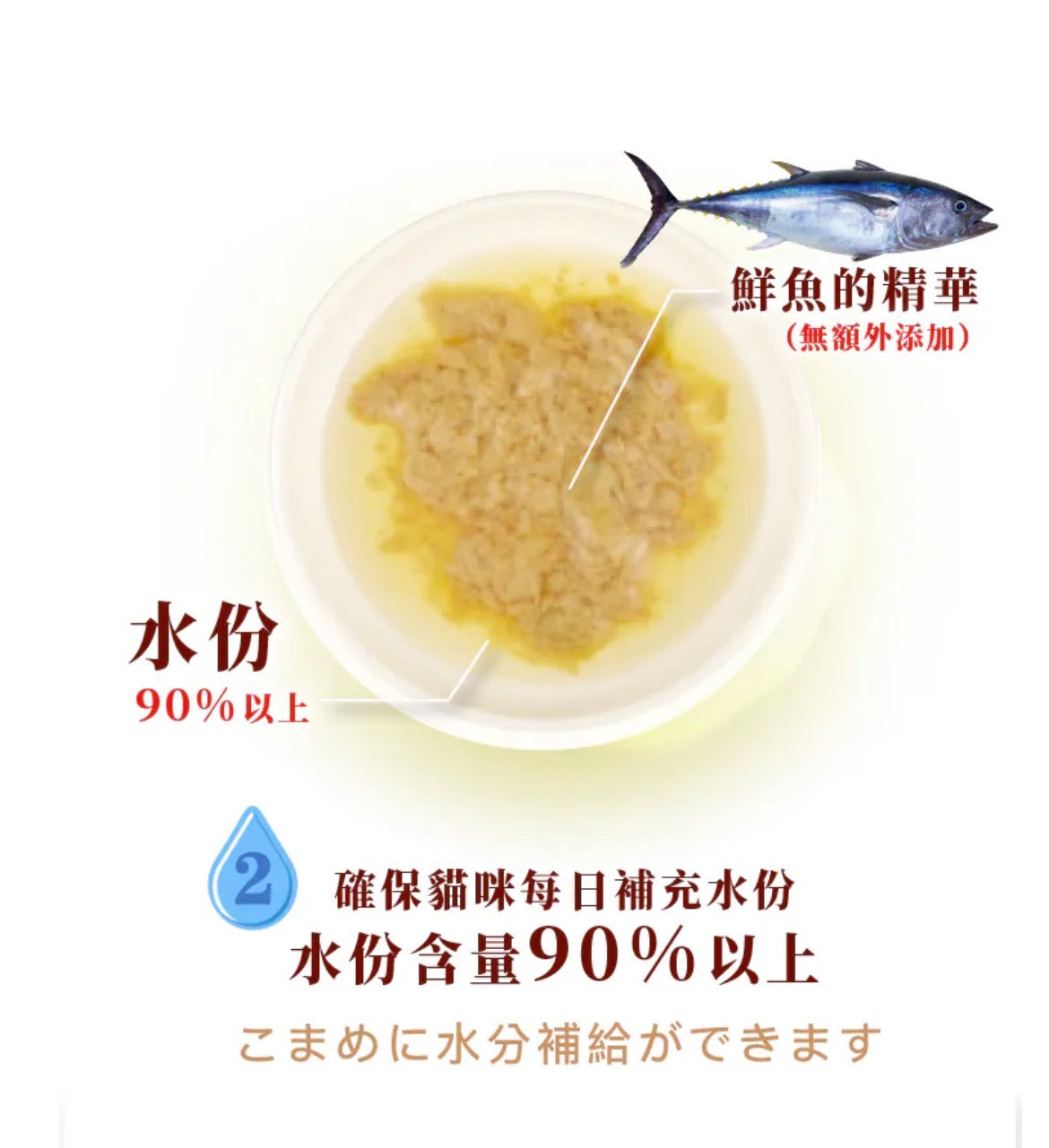【日本三洋食品】たまの伝説 貓之水滴 補水湯包 吞拿魚味 30g（100億乳酸菌＋去毛球配方｜低鈉低負擔）1包