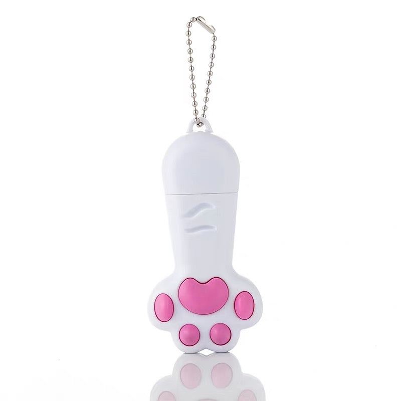 🐾 【限時超值清貨！】超可愛 3合1 貓爪逗貓筆 🐱✨USB充電激光貓玩具