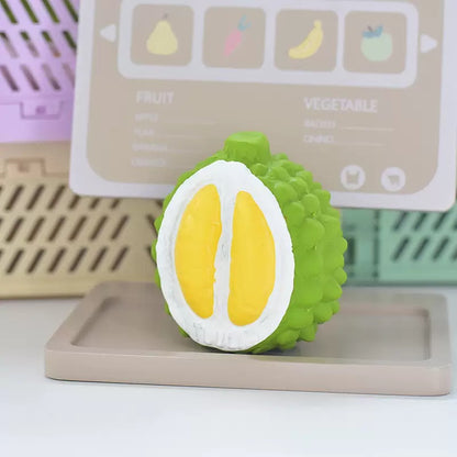 📣 超人氣 Bb-FUN 寵物互動發聲玩具 — 榴蓮 /橘子 📣 （一壓即響 / 貓狗互動）