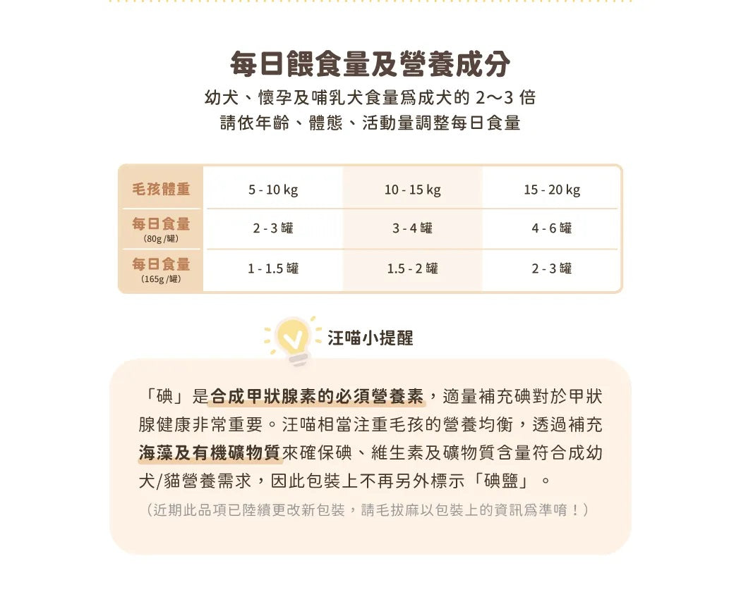 【汪喵星球】 犬用 Fantastic 95% 鮮肉無膠主食罐 80g | 狗罐頭 補水無膠狗主食罐 單罐$16/24罐箱裝$360