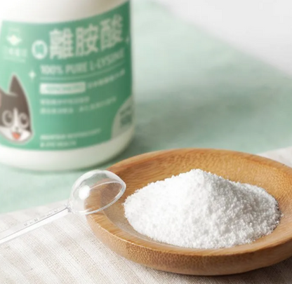 【台灣汪喵星球】100% PURE 純離胺酸 100g | 貓咪呼吸道保健/顧眼鼻分泌物 HK$110 貓奴必備