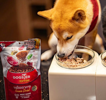 【挑食救星】Dogster Topping 全天然凍乾拌食粉 50g | 博士級配方・人類等級食材 (4款功效味道可選)