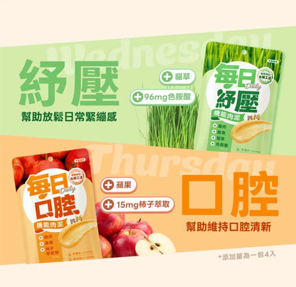 台灣【HeroMama】每日機能肉泥 | 犬貓適用 減脂減鈉無添加 寵物肉泥 (4條入/體驗組) 12g x 4