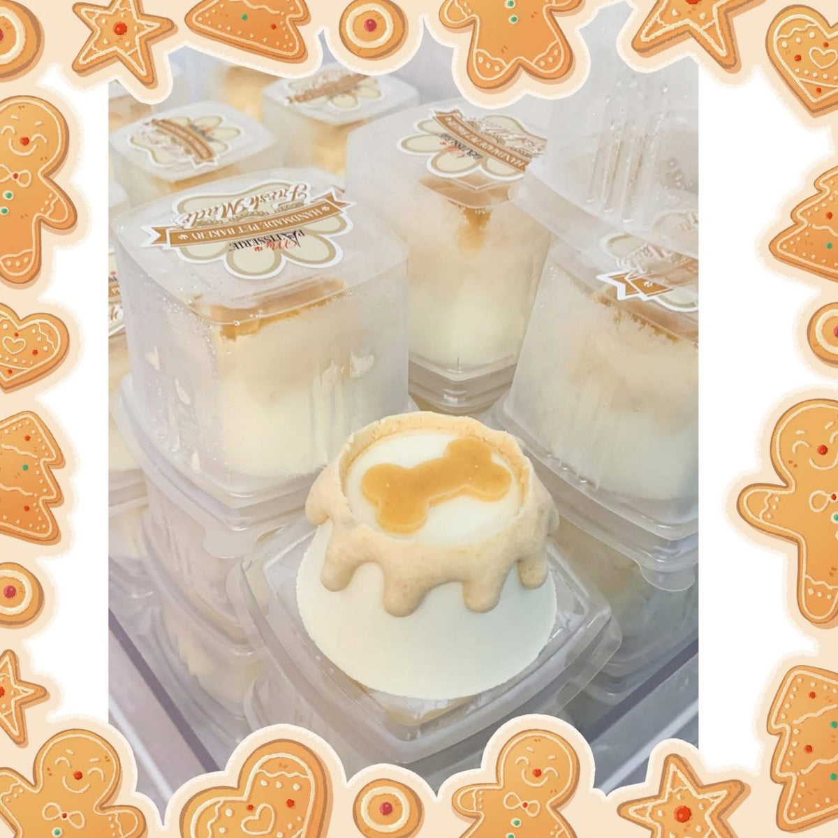 【My Pet Patisserie】漢方保健系列 寵物羊奶乳酪蛋糕 (3款口味) | 100%天然手作 貓狗適用 香港製寵物蛋糕