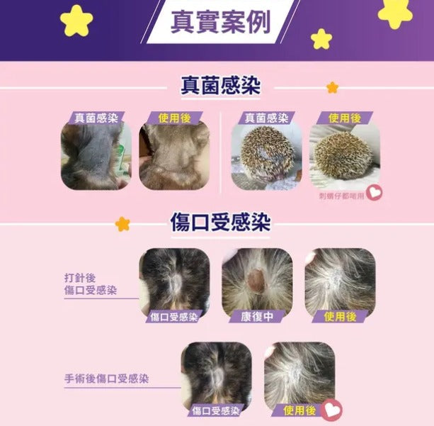 【美國NASA認證配方】Positive Care 泡泡靈 寵物急救噴霧 (50ml) | 24小時長效抗菌・無藥性修護傷口