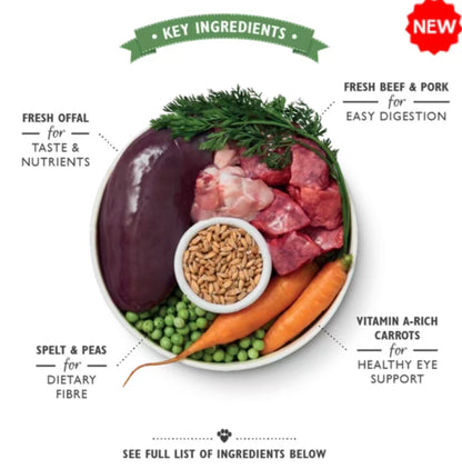 英國Lily's Kitchen有機系列  成犬濕糧罐有機牛肉特餐 150g 【狗食用】