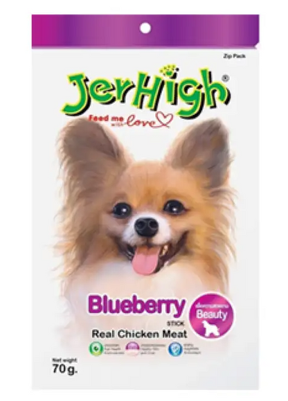 泰國No.1 天然健康JerHigh的經典肉乾條系列 (Stick & Strips)  【狗零食】軟軟易消化~輕鬆地用手掰