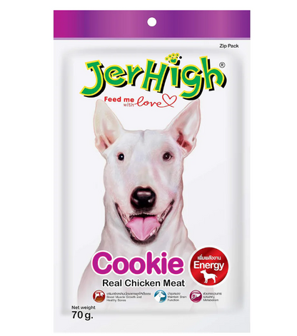 泰國No.1 天然健康JerHigh的經典肉乾條系列 (Stick & Strips)  【狗零食】軟軟易消化~輕鬆地用手掰