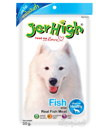 泰國No.1 天然健康JerHigh的經典肉乾條系列 (Stick & Strips)  【狗零食】軟軟易消化~輕鬆地用手掰